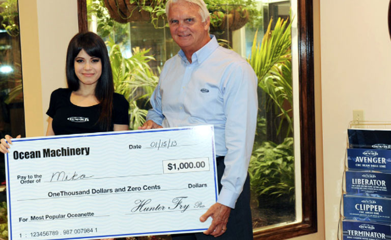Mika crowned as the Favorite Oceanette for 2012