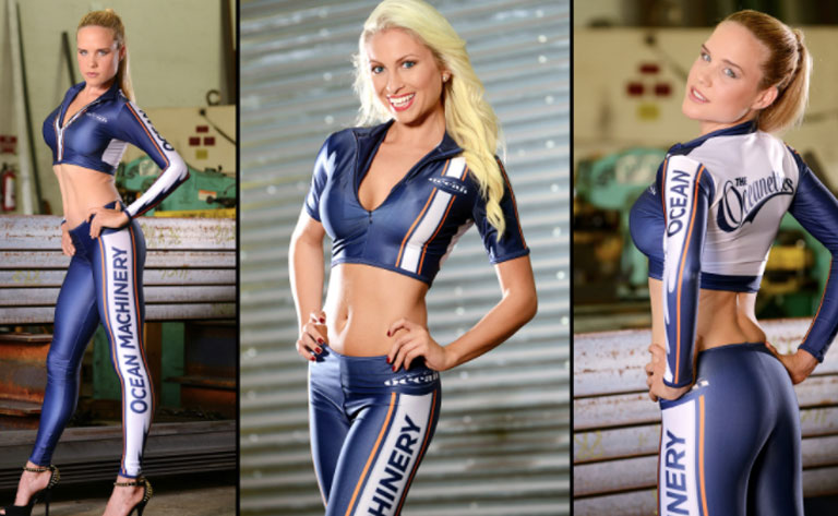 The world famous Oceanettes debut their new wardrobe