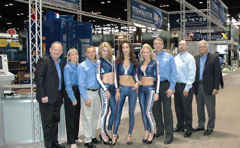 Ocean WOW’s customers at the 2013 Fabtech Tradeshow Chicago