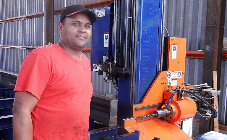 Ocean Avenger Optimizes Western Cape Steel Fabrication