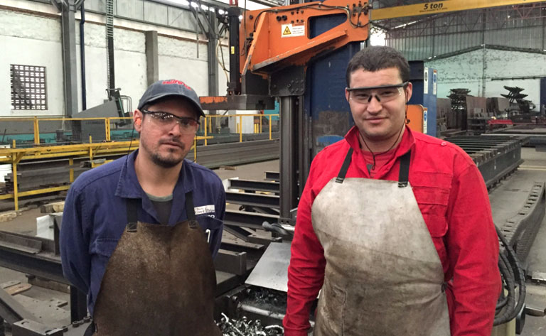 Industrias del Hierro – Prefers Avenger Single Spindle Drill Line over Competitors Multi-Spindle Drill Line