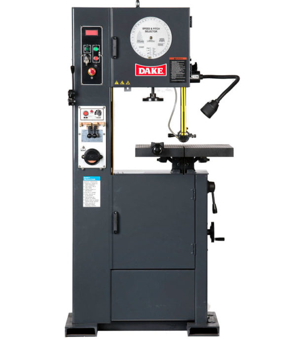 dake industrial vertical band saw