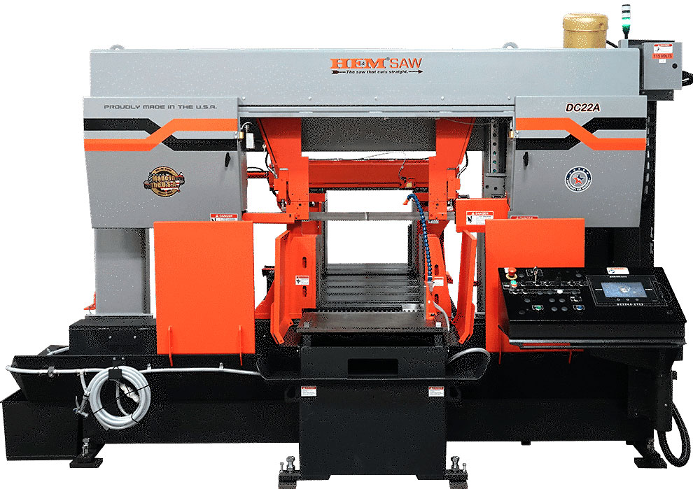 HE&M Dual Column Band Saws