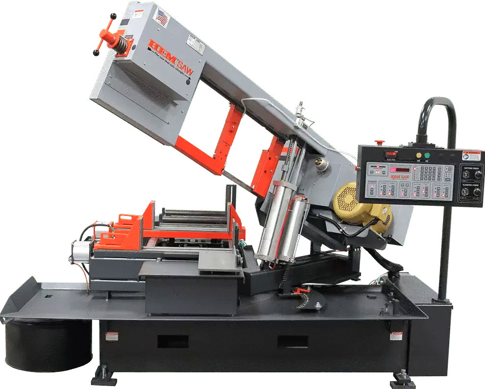 HE&M Horizontal Miter Band Saw