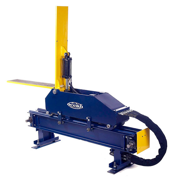 flipper beam rotator column positioner