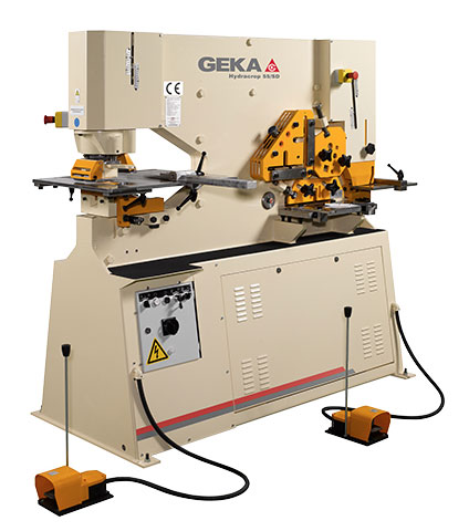 Geka Hydracrop 55 Ironworker - Two Cylinder