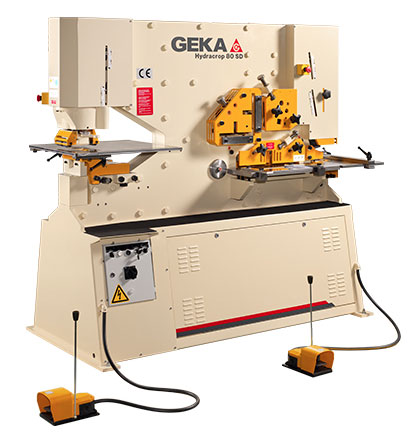 Geka Hydracrop 80 Ironworker - Two Cylinder
