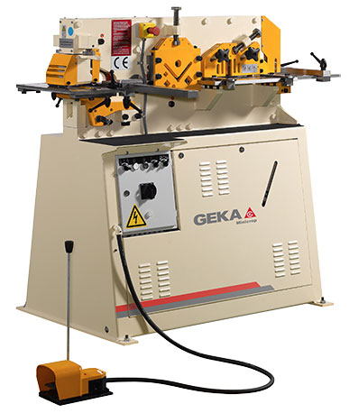 Geka Minicrop Ironworker -  Single Cylinder