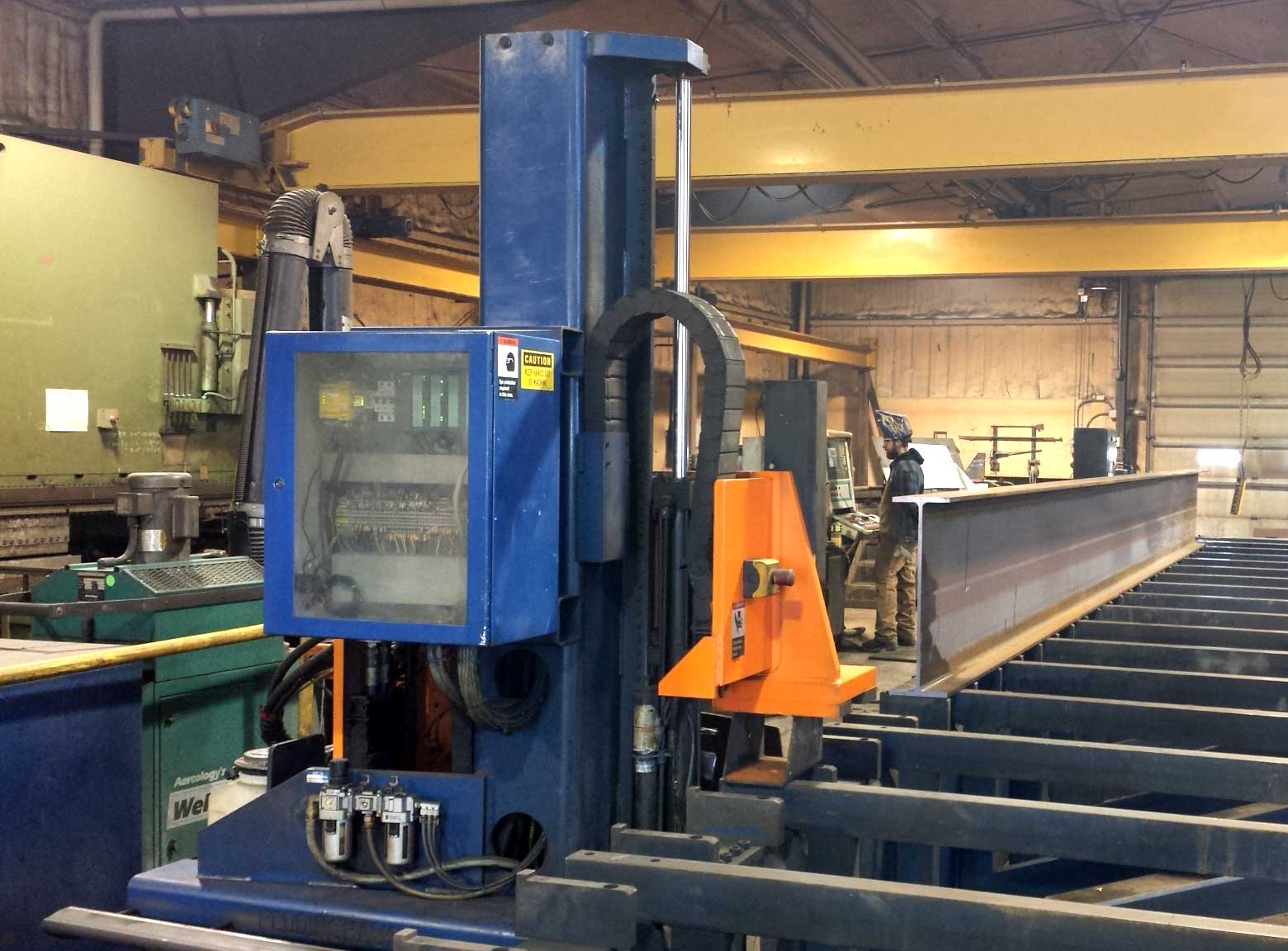 USED Ocean Avenger CNC Beam Drill Line