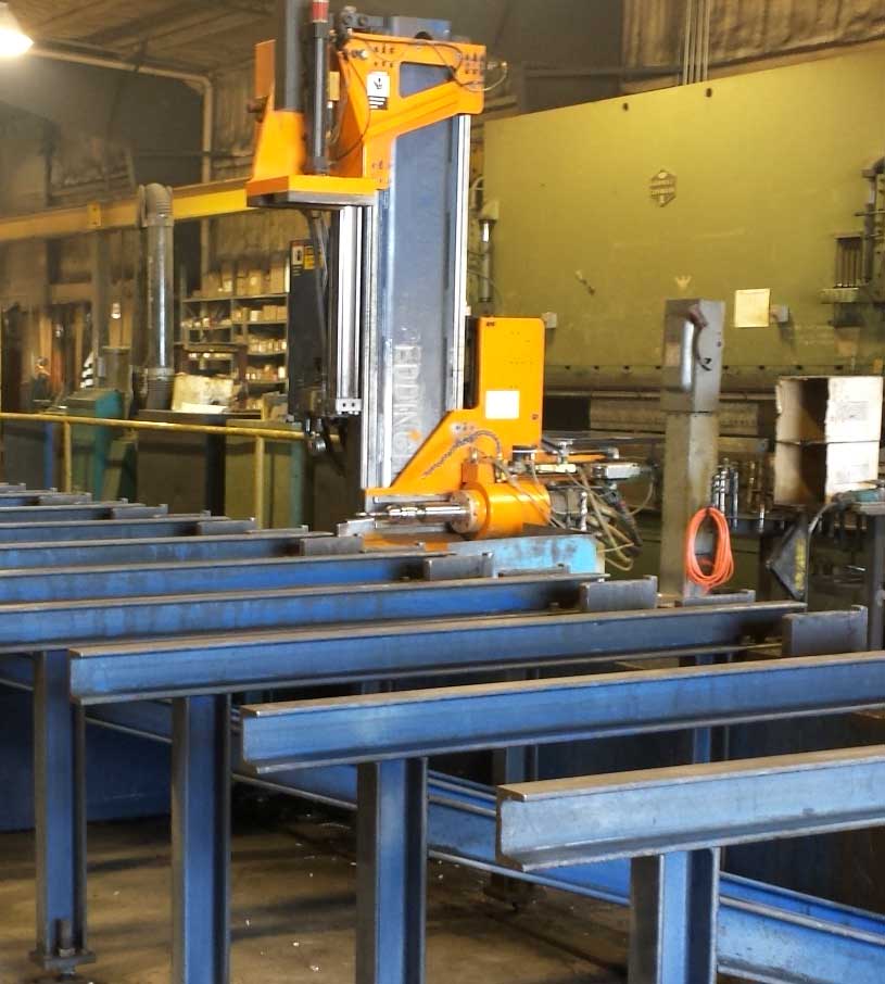 USED Ocean Avenger CNC Beam Drill Line