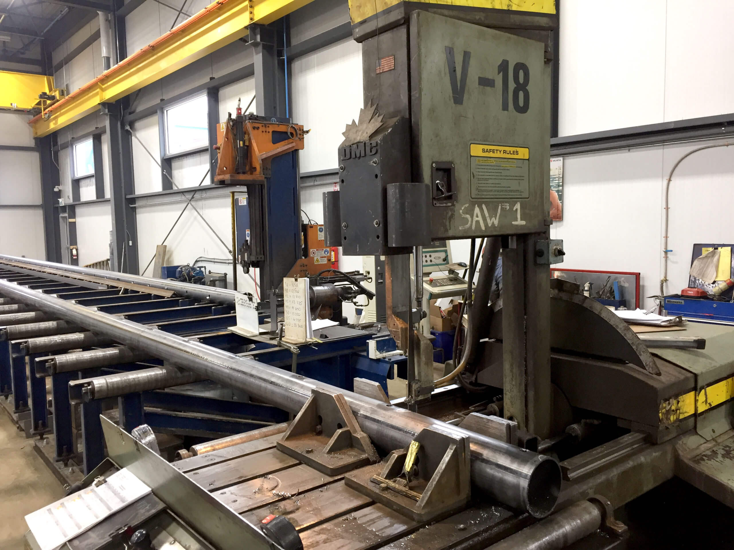 USED HydMech Veritcal Band Saw