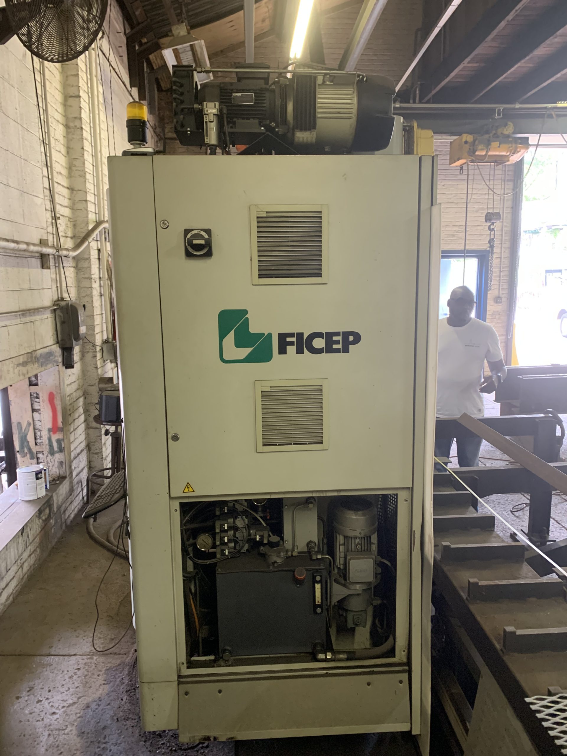 USED FICEP 1101DX Single Spindle Drill Line