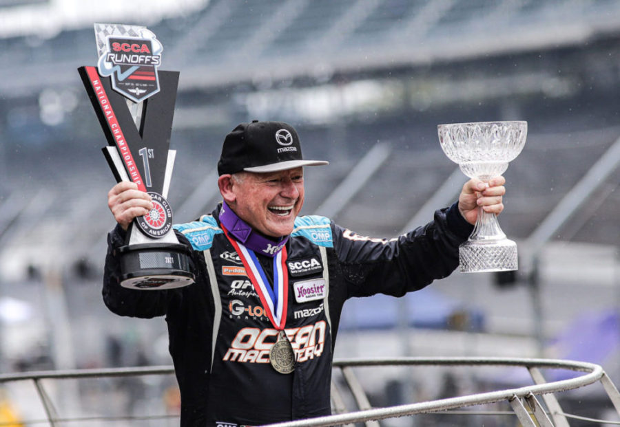 Danny Steyn wins his 3rd SCCA Runoffs National Championship at Indy!