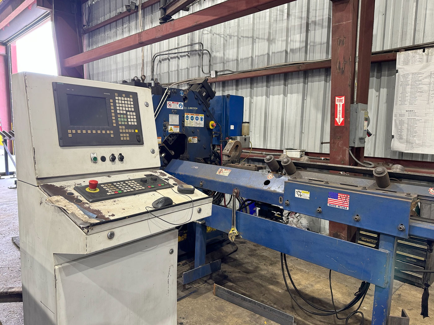 USED Ocean Clipper CNC Angle Line